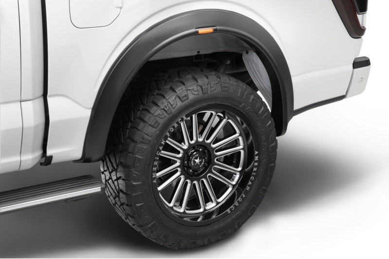 Husky Liners RVL Fender Flares - 4 Piece Set For 2021-2023 Ford F-150 - Black