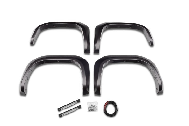 Husky Liners EAF Style Fender Flares - 4pc For 2024-2025 Toyota Tacoma - Black