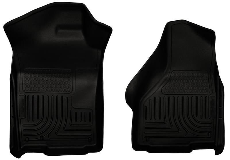 Husky Liners WeatherBeater Front Floor Liners For 2003-2012 Ram 1500 & 2002-2018 2500/3500 Quad Cab - Black