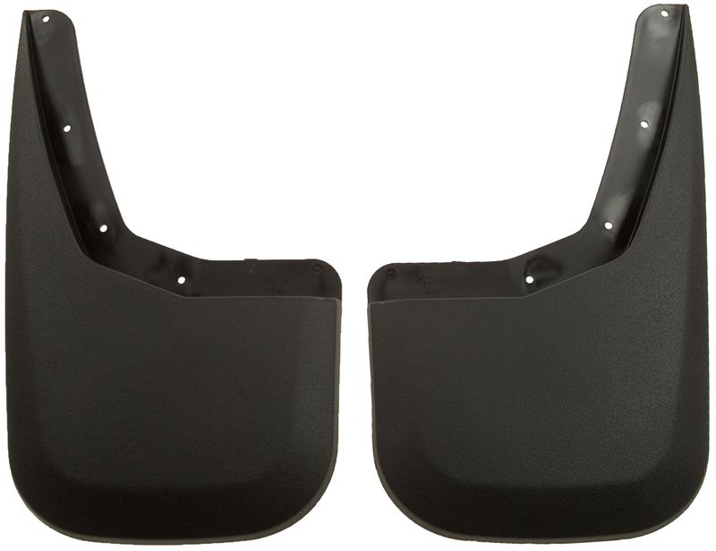 Husky Liners Custom-Molded Rear Mud Guards For 2007-2012 Chevy Silverado 1500 & 2007-2014 2500/3500 - Black