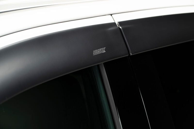 Husky Liners Ventvisor Window Deflectors Low Profile 4pc For 2005-2015 Toyota Tacoma Crew Cab/Double Cab - Matte Black