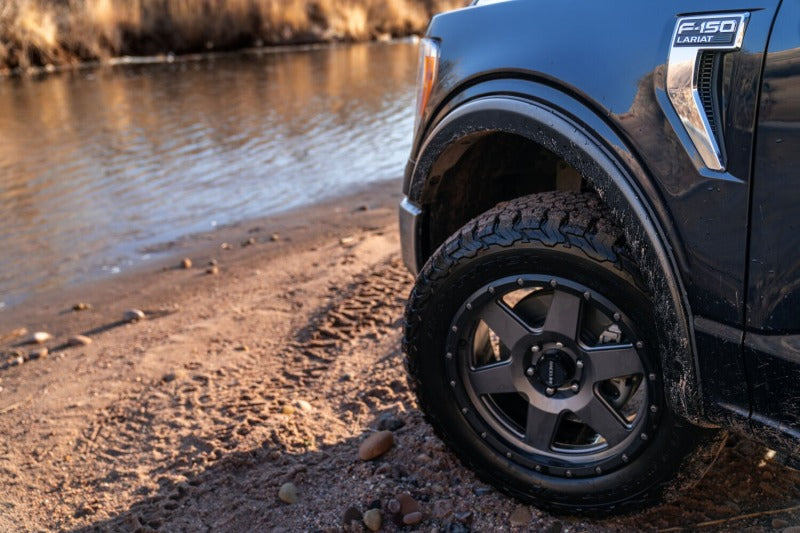Husky Liners Fender Flares 4pc For 2021-2026 Ford F-150 - Black