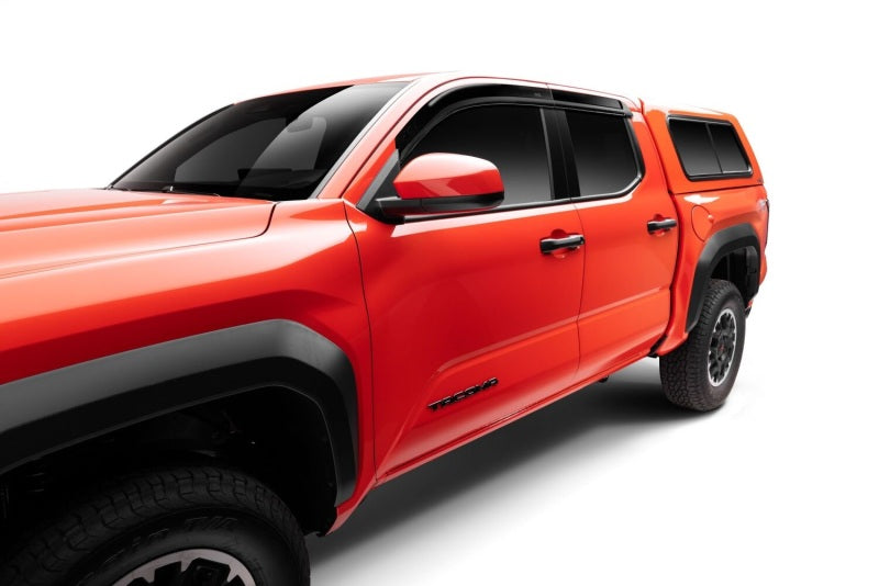 Husky Liners Ventvisor Window Deflectors Low Profile (4pc) For 2024 Toyota Tacoma Double Cab - Smoke