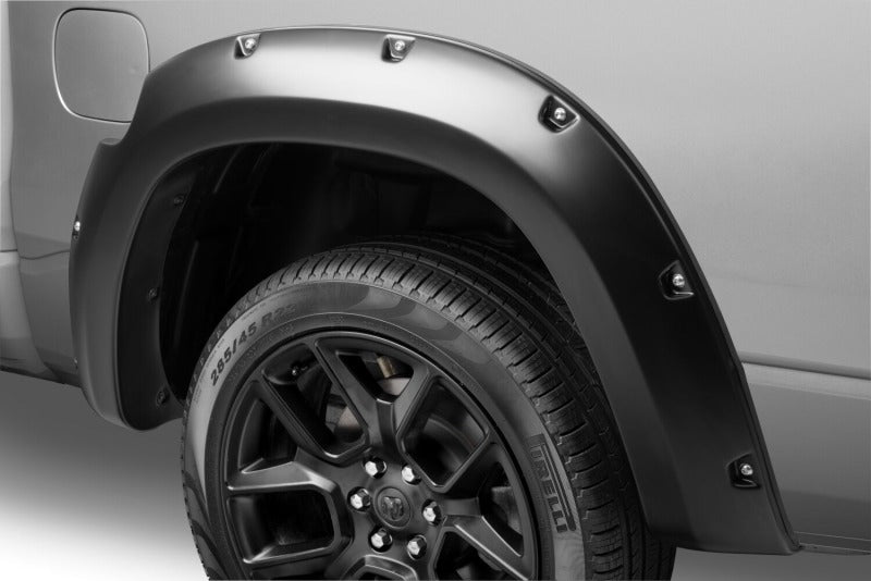 Husky Liners Pocket Style Fender Flares - 4pc For 2025 Ram 1500 (Excl. RHO & Tungsten) - Black
