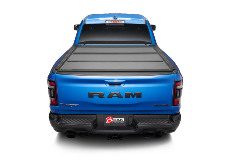 BAK BAKFlip MX4 Hard Folding Tonneau Cover For 2019-2026 Ram 1500 (w/o RamBox, w/ Multifunction Tailgate) 6.5 ft (6'4"/76.3") Bed