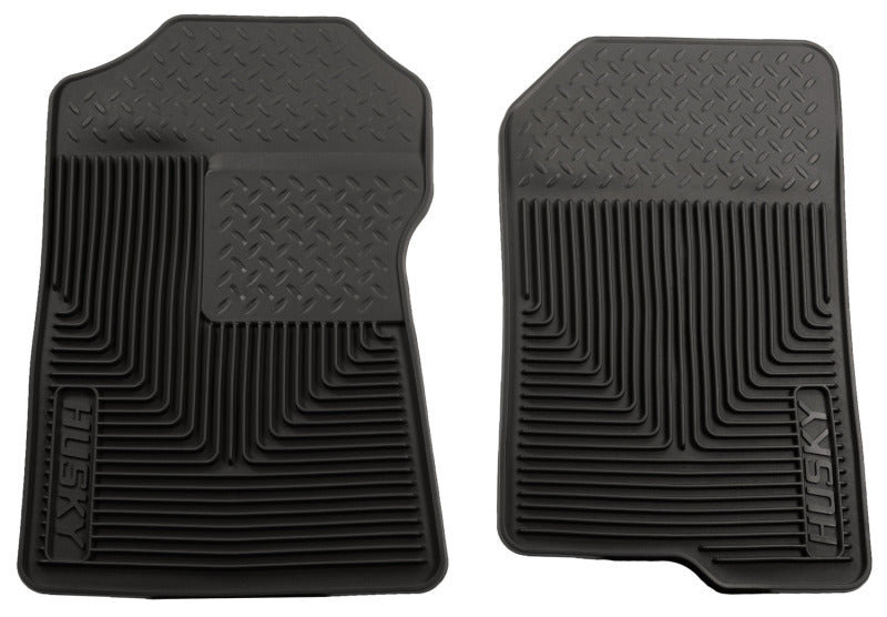Husky Liners Heavy Duty Front Floor Mats For 1998-2002 Ford F-150 - Black
