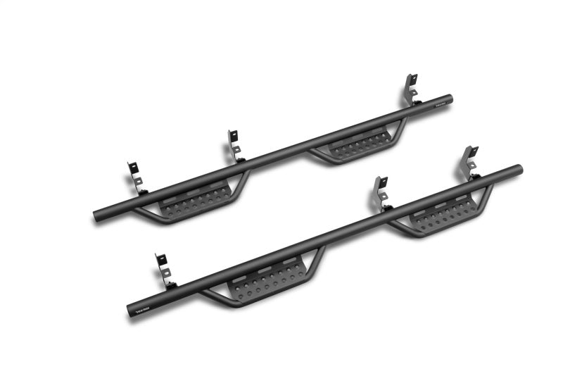 N-Fab RS Nerf Step Bars For 2019-2021 Ram 1500 Quad Cab (New Body Style; SRW) - Cab Length - Textured Black