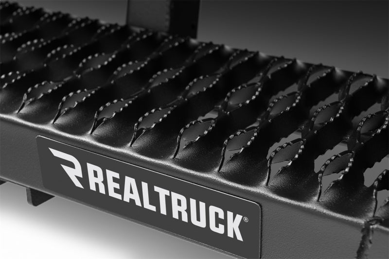 N-Fab Growler Fleet Running Boards For 2019-2020 Chevy Silverado 1500 / GMC Sierra 1500 & 2020 2500/3500 Double Cab - Cab Length - Textured Black
