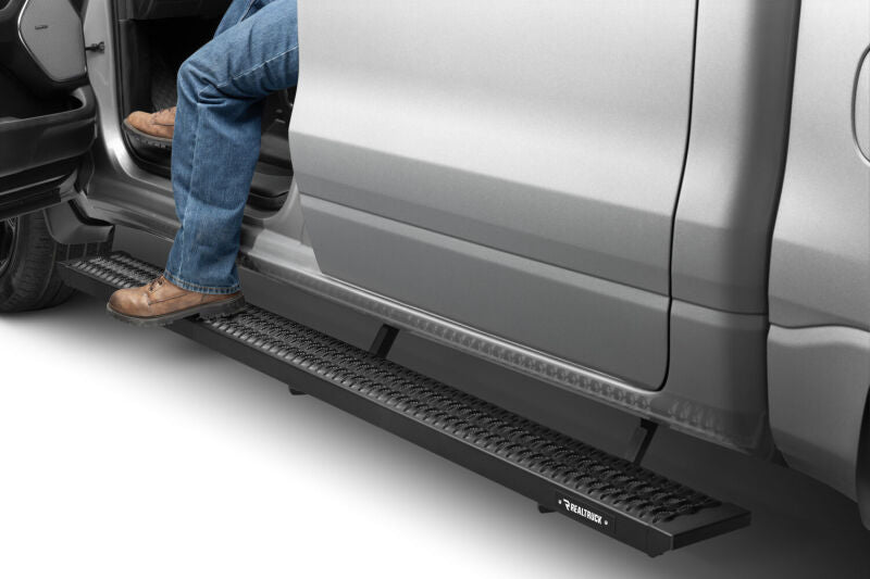 N-Fab Growler Fleet Running Boards For 2019 Ram 1500 Crew Cab - Cab Length - Textured Black