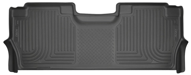 Husky Liners WeatherBeater 2nd Seat Floor Liners For 2021-2023 Ford F-150 / 2022-2023 Ford F-150 Lightning SuperCrew - Black
