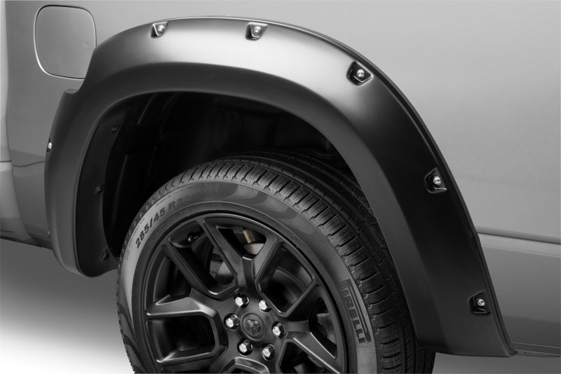 Husky Liners Pocket Style Fender Flares - 4pc For 2025 Ram 1500 (Excl. RHO & Tungsten) - Black