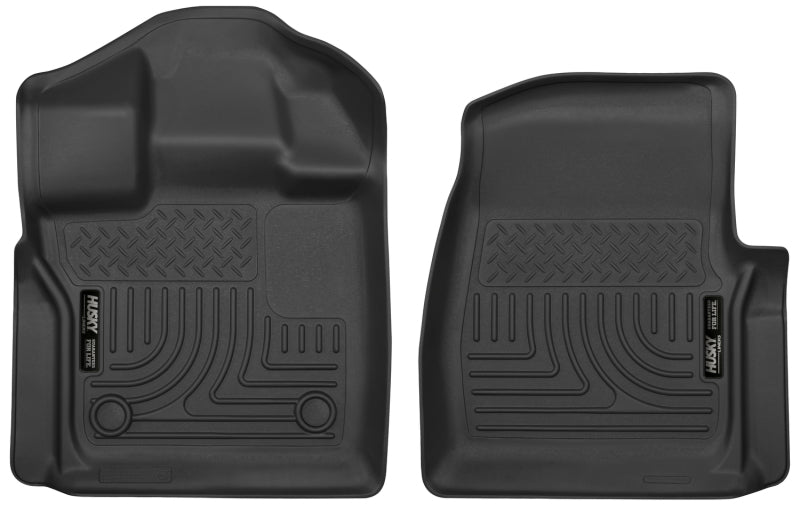Husky Liners X-act Contour Front Floor Liners For 2015-2023 Ford F-150 Regular Cab - Black