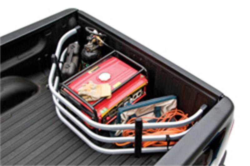 AMP Research BedXtender HD Sport Truck Bed Extender For 1999-2023 Ford F-250/F-350 Super Duty (May Req. Diode Kit) - Silver