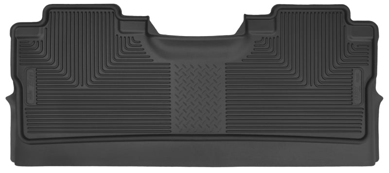 Husky Liners X-act Contour 2nd Seat Floor Liners For 2015-2023 Ford F-150 SuperCrew/SuperCab - Black