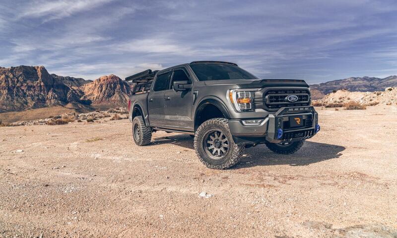 Husky Liners RVL Fender Flares - 4 Piece Set For 2021-2023 Ford F-150 - Black