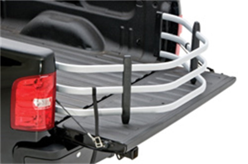 AMP Research BedXtender HD Sport Truck Bed Extender For 1999-2023 Ford F-250/F-350 Super Duty (May Req. Diode Kit) - Silver