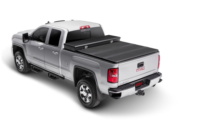 Extang Solid Fold 2.0 Toolbox Hard Folding Tonneau Cover For 2015-2016 Ford F-150 8 ft (8'2"/97.6") Bed
