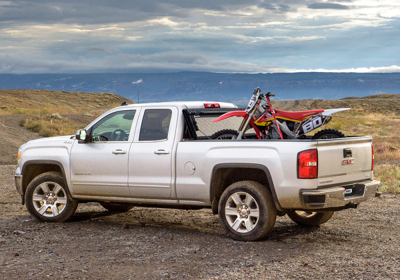 BAK BAKFlip F1 Hard Folding Tonneau Cover For 1999-2013 Chevy Silverado 1500 / GMC Sierra 1500 / 1988-1999 Chevy/GMC C/K 1500 & 1989-2014 2500/3500 6.5 ft (6'6"/79.4") Bed