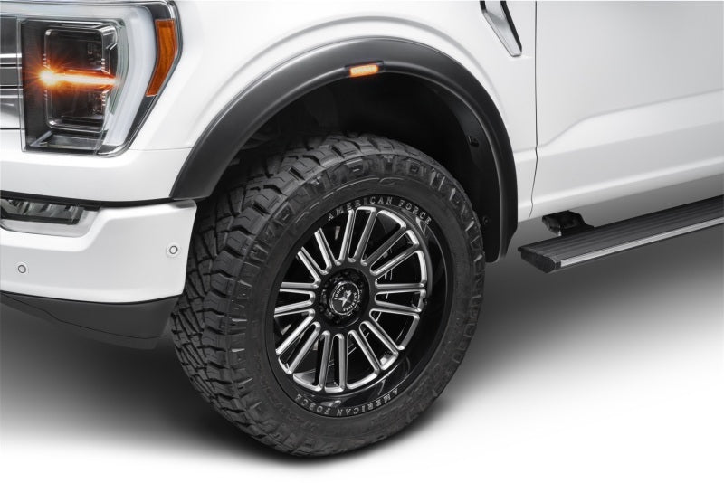 Husky Liners RVL Fender Flares - 4 Piece Set For 2021-2023 Ford F-150 - Black