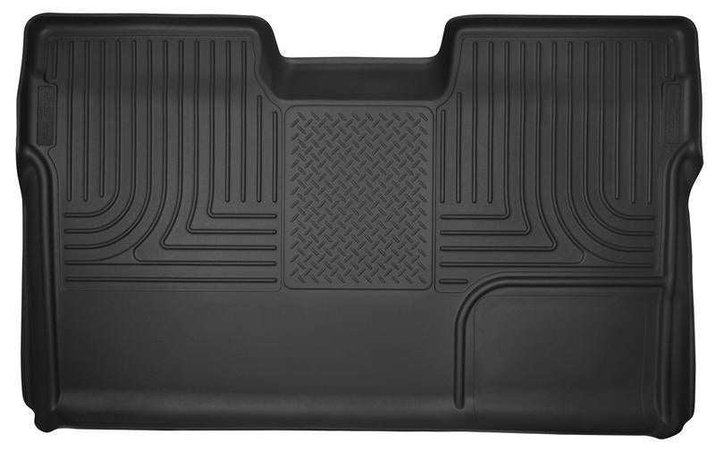 Husky Liners X-act Contour 2nd Seat Floor Liners For 2009-2014 Ford F-150 SuperCrew - Black