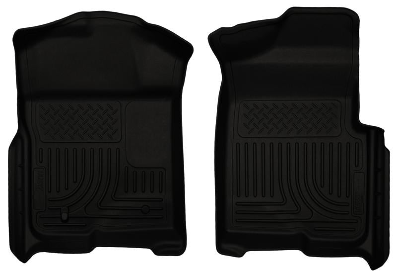 Husky Liners WeatherBeater Front Floor Liners For 2009-2012 Ford F-150 SuperCrew - Black