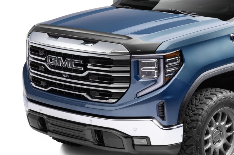 Husky Liners Aeroskin Hood Protector II - Tex. For 2019-2025 GMC Sierra 1500 - Black