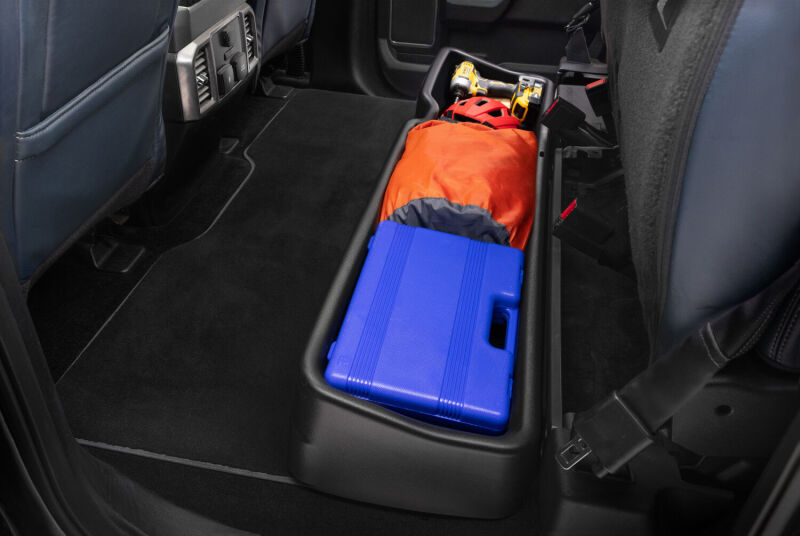 Husky Liners GearBox Under-Seat Storage For 2015-2022 Ford F-150 / 2022 Ford F-150 Lightning SuperCrew - Black