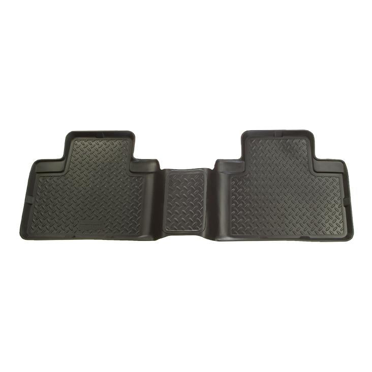 Husky Liners Classic Style 2nd Seat Floor Liners For 2001-2003 Toyota Tacoma Double Cab - Black