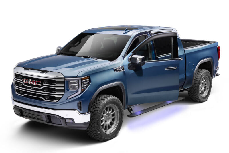 AMP Research PowerStep Plug N Play Electric Running Boards For 2022-2024 Chevy Silverado 1500 / GMC Sierra 1500 & 2024-2026 2500/3500