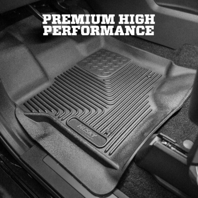 Husky Liners X-act Contour Center Hump Floor Liner For 2015-2023 Ford F-150 SuperCrew - Black