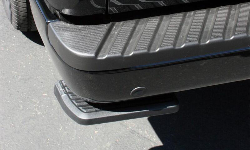 AMP Research BedStep Retractable Tailgate Step For 2021-2022 Ford F-150 / 2022 Ford F-150 Lightning (Not for Dual Exhaust)