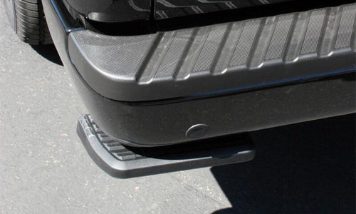 AMP Research BedStep Retractable Tailgate Step For 2021-2022 Ford F-150 / 2022 Ford F-150 Lightning (Not for Dual Exhaust)