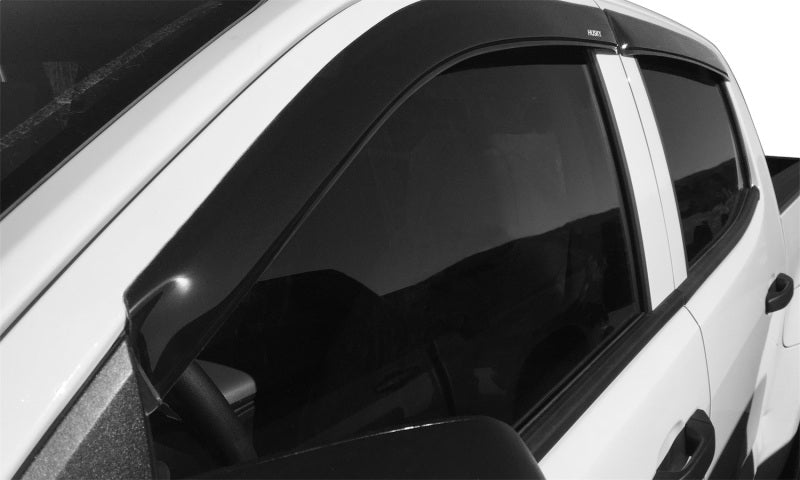 Husky Liners Ventvisor Window Deflectors Low Profile (4pc) For 2004-2014 Ford F-150 - Smoke