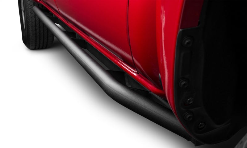 N-Fab Trail Slider Rock Slider Steps For 2016-2020 Toyota Tacoma Crew Cab (SRW; All Beds) - Textured Black