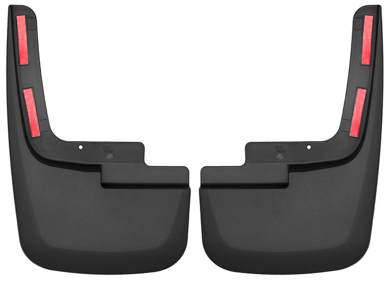 Husky Liners Fender Flares Mud Guards Front Mud Guards For 2015 Ford F-150 - Black