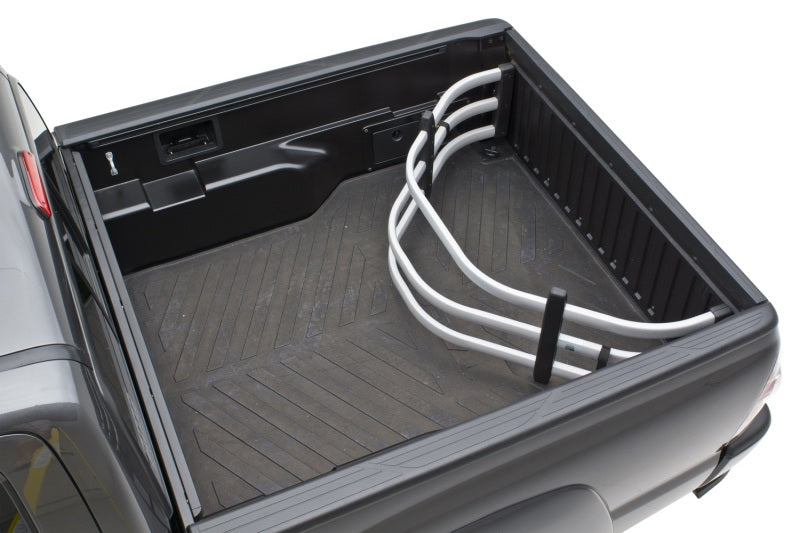 AMP Research BedXtender Truck Bed Extender For 2004-2012 Chevy Colorado / GMC Canyon (Standard Bed) - Silver