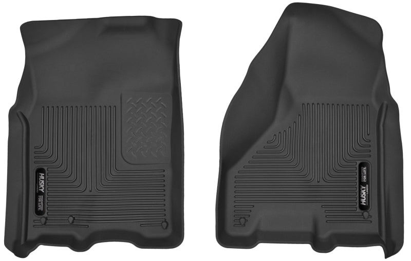 Husky Liners X-act Contour Front Floor Liners For 2012-2013 Ram 1500 & 2010-2018 2500/3500 - Black