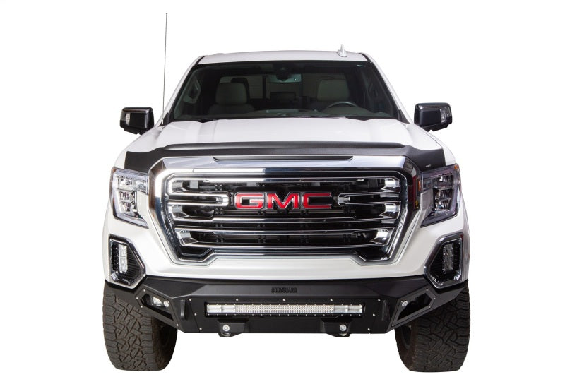 Husky Liners Aeroskin Hood Protector II - Tex. For 2019-2025 GMC Sierra 1500 - Black