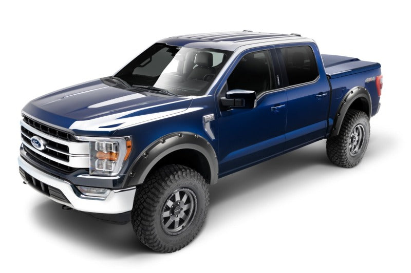 Husky Liners Pocket Style Fender Flares - 4pc For 2021-2025 Ford F-150 (excl. Lightning) - Black