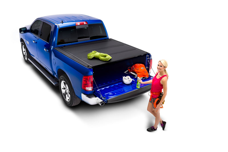 BAK BAKFlip MX4 Hard Folding Tonneau Cover For 2002-2018 Ram 1500 / 2019-2023 Ram 1500 Classic & 2002-2024 2500/3500 8 ft (8'/98.3") Bed