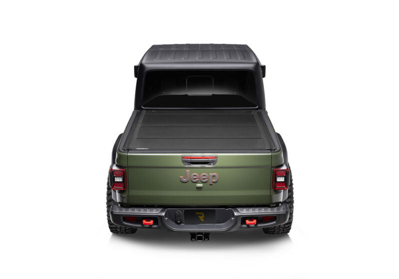 BAK BAKFlip MX4 TS Hard Folding Tonneau Cover For 2016-2023 Toyota Tacoma (w/ Deck Rail System) 5 ft (5'0"/60.5") Bed