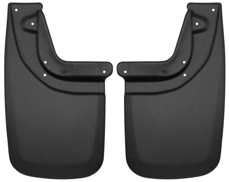Husky Liners Custom-Molded Rear Mud Guards For 2005-2012 Toyota Tacoma Crew Cab - Black