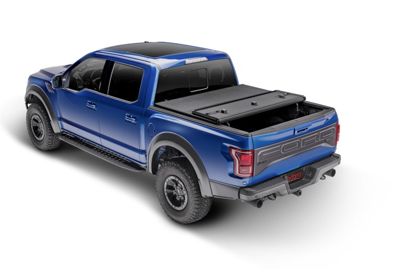 Extang Solid Fold 2.0 Hard Folding Tonneau Cover For 2021 Ford F-150 8 ft (8'2"/97.6") Bed