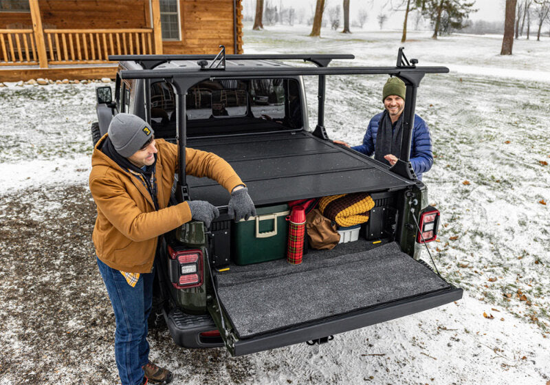 BAK BAKFlip MX4 TS Hard Folding Tonneau Cover For 2014-2018 Chevy Silverado 1500 / GMC Sierra 1500 5.5 ft (5'8"/69.9") Bed