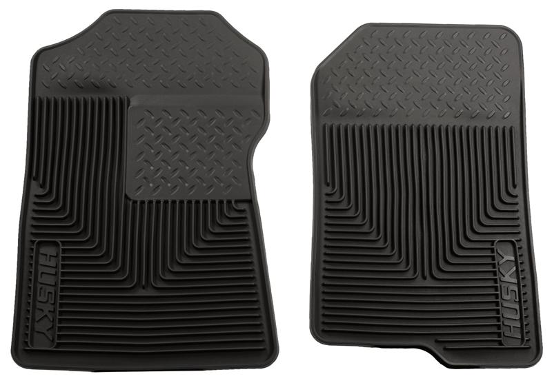Husky Liners Heavy Duty Front Floor Mats For 1998-2002 Ford F-150 - Black