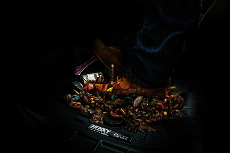 Husky Liners WeatherBeater Front & 2nd Seat Floor Liners For 2009-2012 Ford F-150 SuperCrew - Black