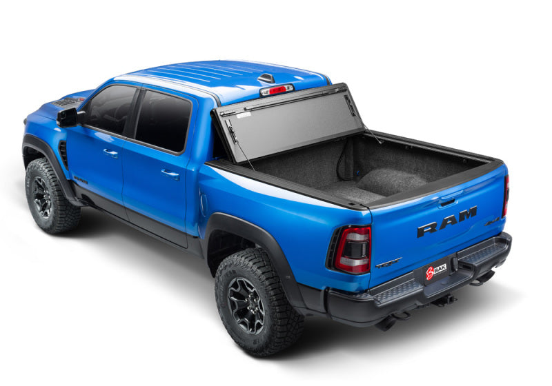 BAK BAKFlip MX4 Hard Folding Tonneau Cover For 2019-2026 Ram 1500 (w/o RamBox, w/ Multifunction Tailgate) 6.5 ft (6'4"/76.3") Bed