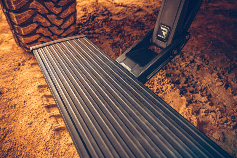 AMP Research PowerStep Plug N Play Electric Running Boards For 2018 Ram 1500 & 2018-2024 2500/3500 Crew Cab