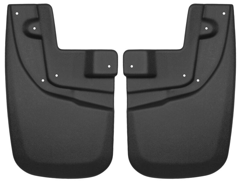 Husky Liners Custom-Molded Front Mud Guards For 2005-2012 Toyota Tacoma Crew Cab/Double Cab - Black
