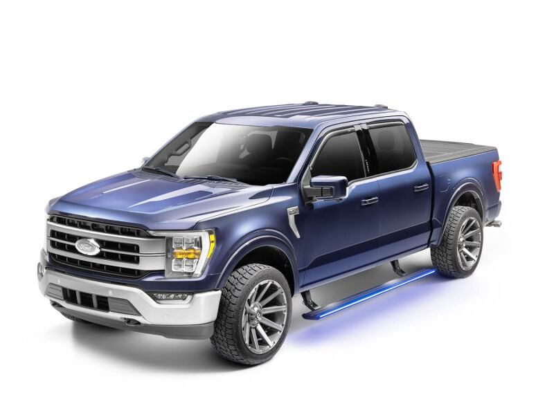AMP Research PowerStep Vision Electric Running Boards For 2021-2024 Ford F-150 SuperCrew